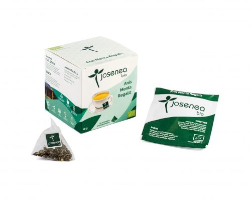 ANIS-MENTA-REGALIZ BIO 10  (PIRAMIDES ENSOBRADAS)