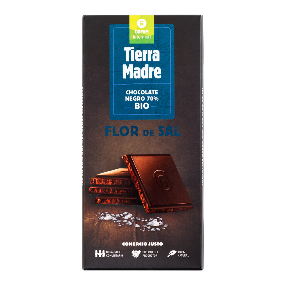 CHOCOLATE 70 % FLOR DE SAL OI BIO