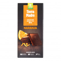 CHOCOLATE NEGRO 70%  NARANJA IO BIO