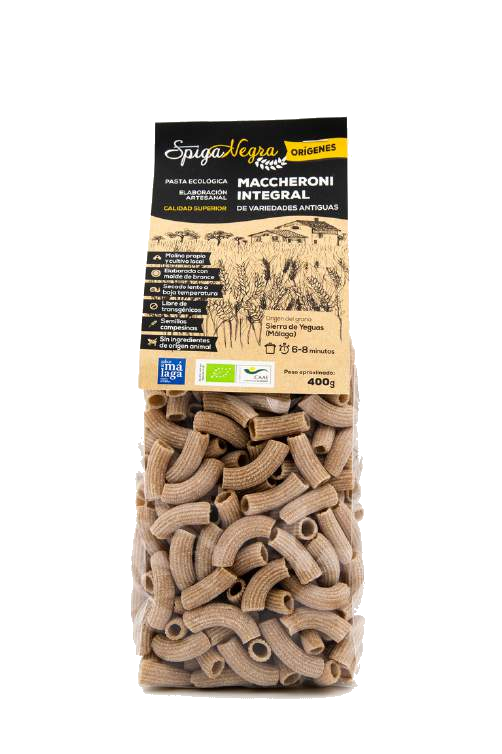 MACCHERONI INTEGRAL 400GR SPIGA NEGRA ECO