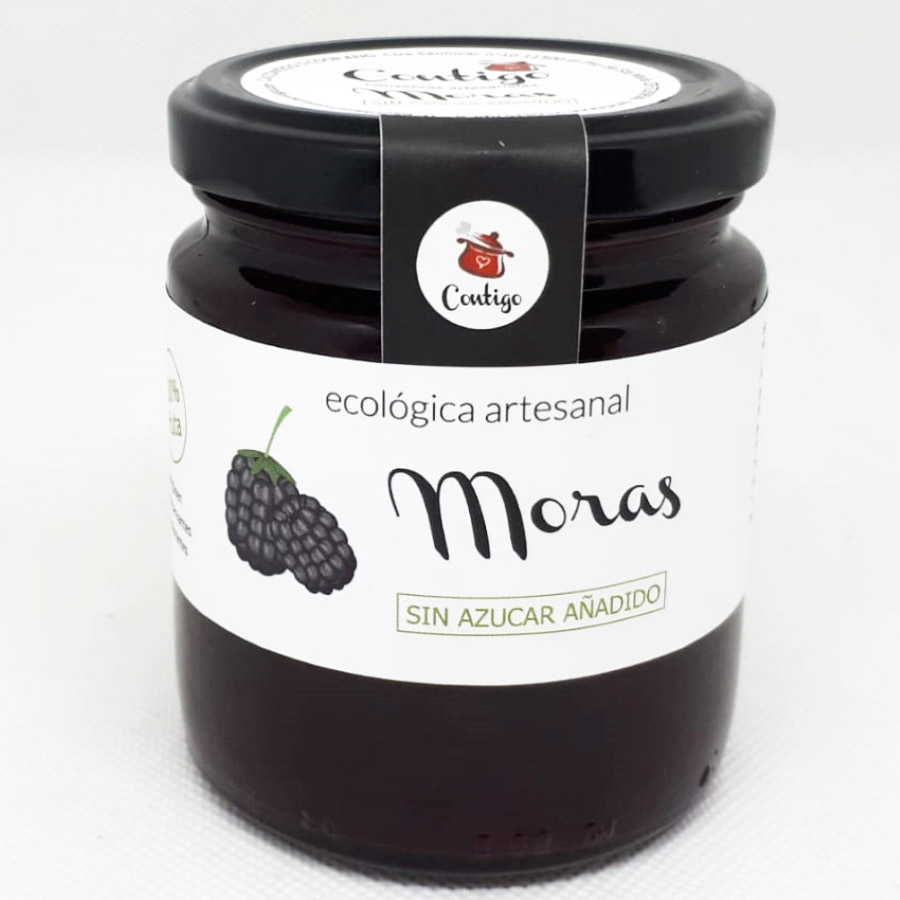 MERMELADA DE MORA SIN AZUCAR CONTIGO ECO