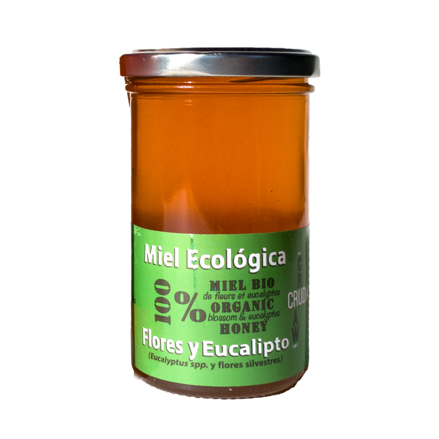 MIEL CRUDA FLORES Y EUCALIPTO 375GR ECO