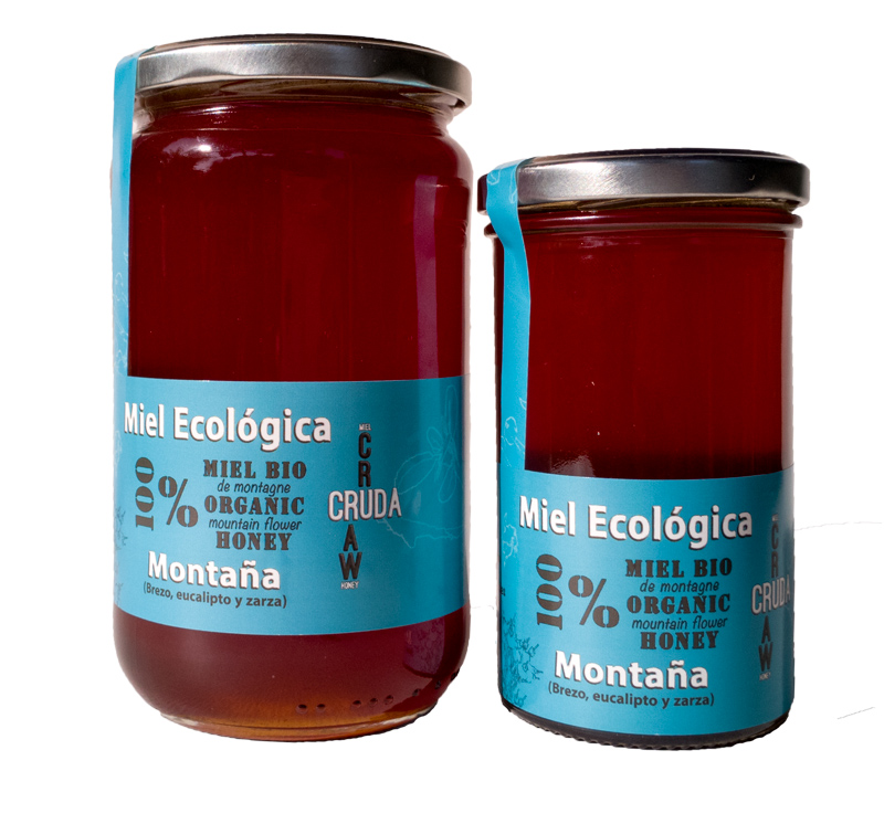 MIEL CRUDA MONTAÑA 800GR ECO