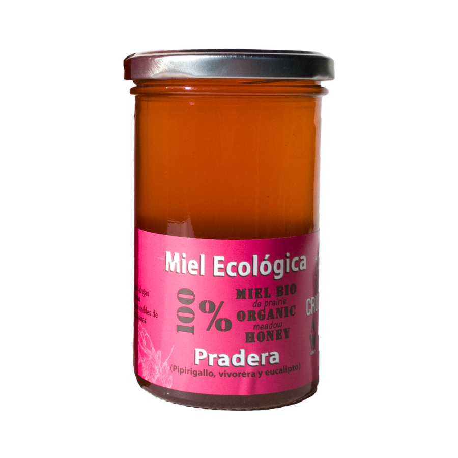 MIEL CRUDA PRADERA 375GR ECO