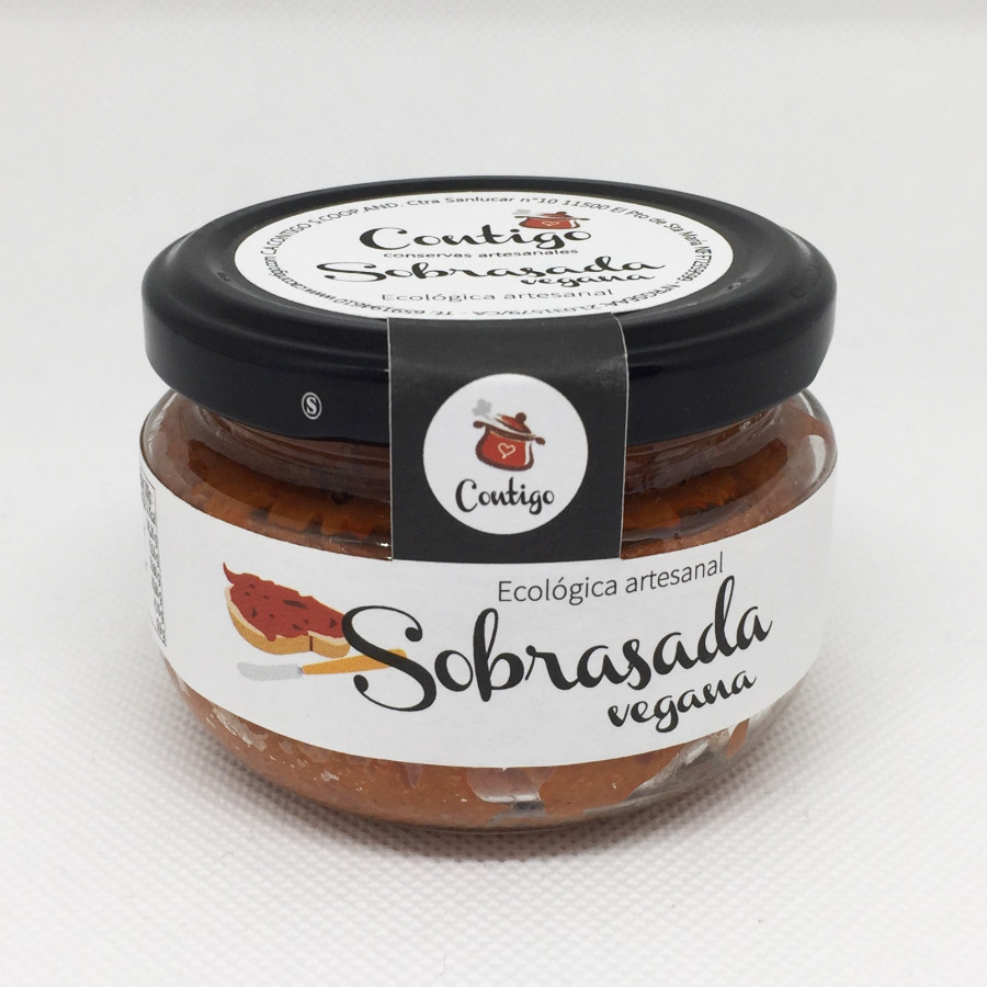 SOBRASADA VEGANA CONSERVAS CONTIGO ECO