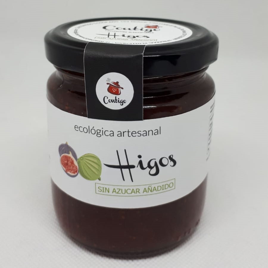 MERMELADA DE HIGOS SIN AZÚCAR CONSERVAS CONTIGO ECO
