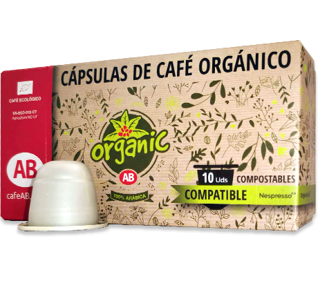 CÁPSULA COMPATIBLE NESPRESSO CAFE AB ORGANIC