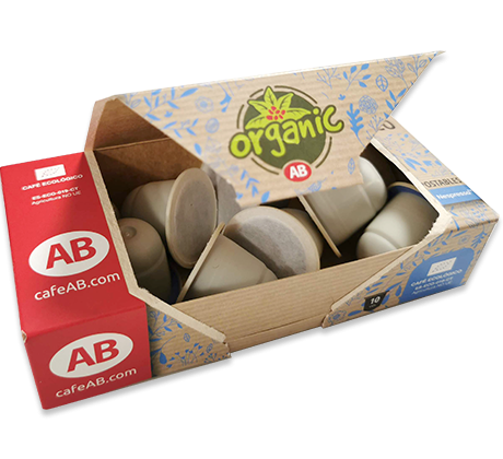 CÁPSULA COMPATIBLE NESPRESSO DESCAFEINADO AB ORGANIC