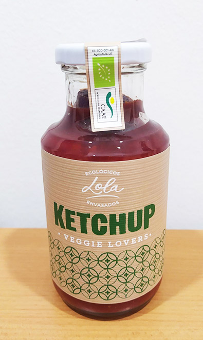 KETCHUP VEGGIE LOVERS C. LOLA ECO