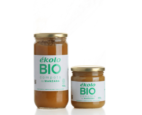 COMPOTA MANZANA EKOLO 350 gr BIO