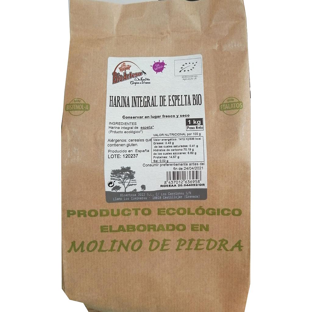 HARINA INTEGRAL  ESPELTA BIOARTESA ECO