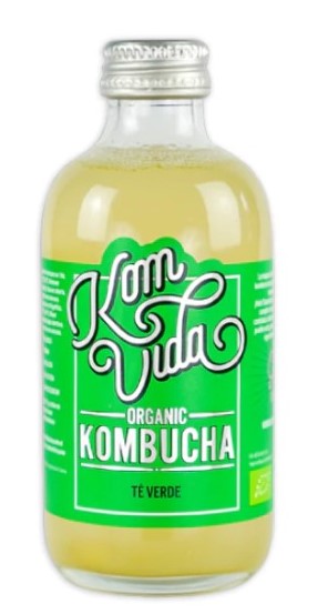 KOMBUCHA TE VERDE KOM VIDA 250 ML.ECO