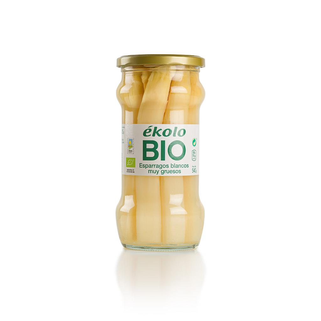 ESPARRAGOS BLANCOS EXTRA 340 GR EKOLO BIO