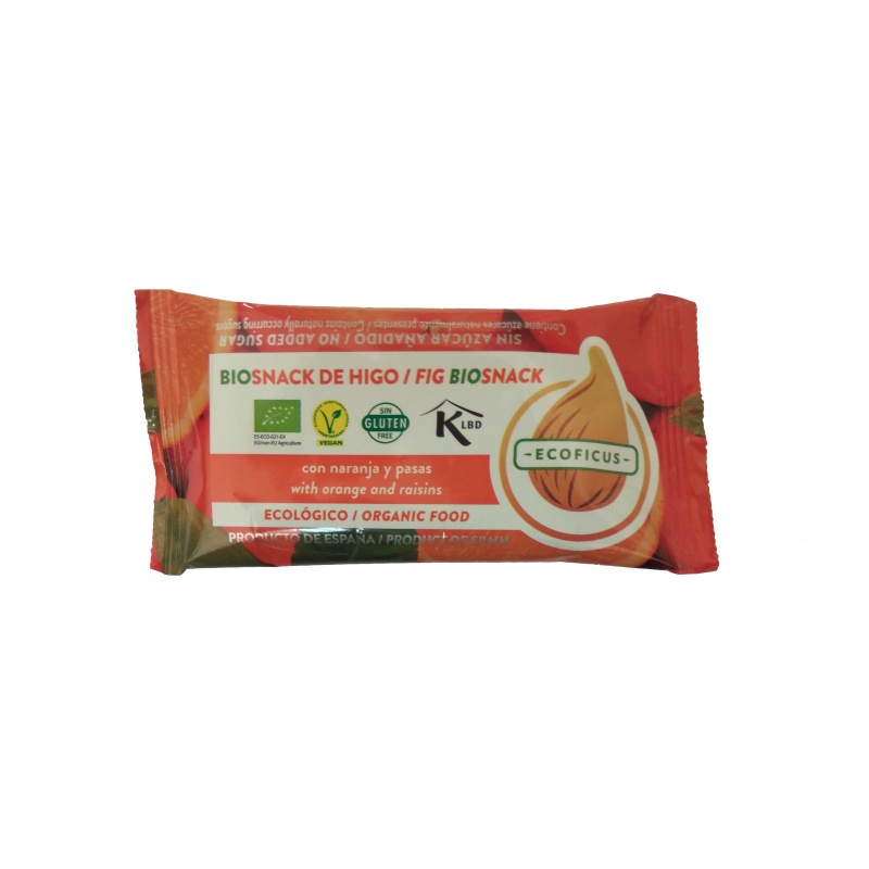 SNACK DE HIGO CON NARANJA BIO.