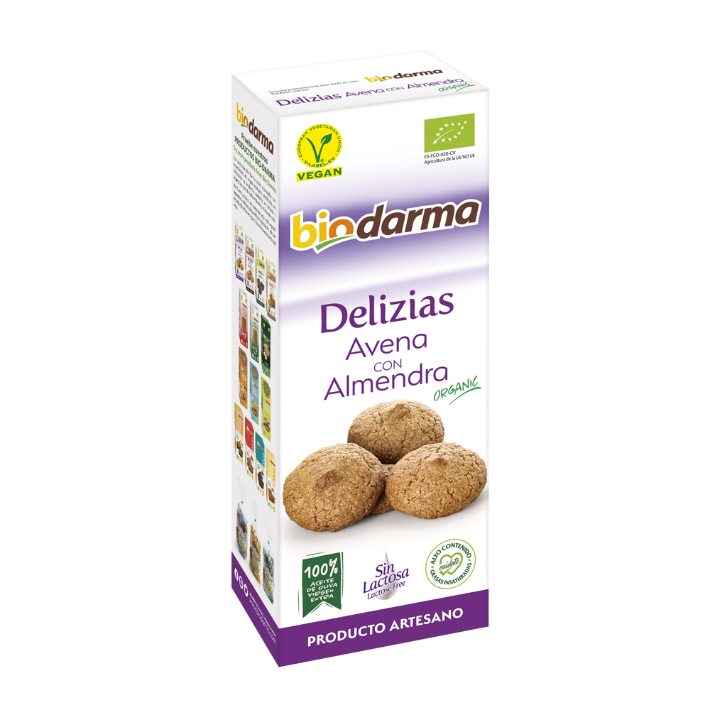 DELIZIAS AVENA CON ALMENDRA 125 GR