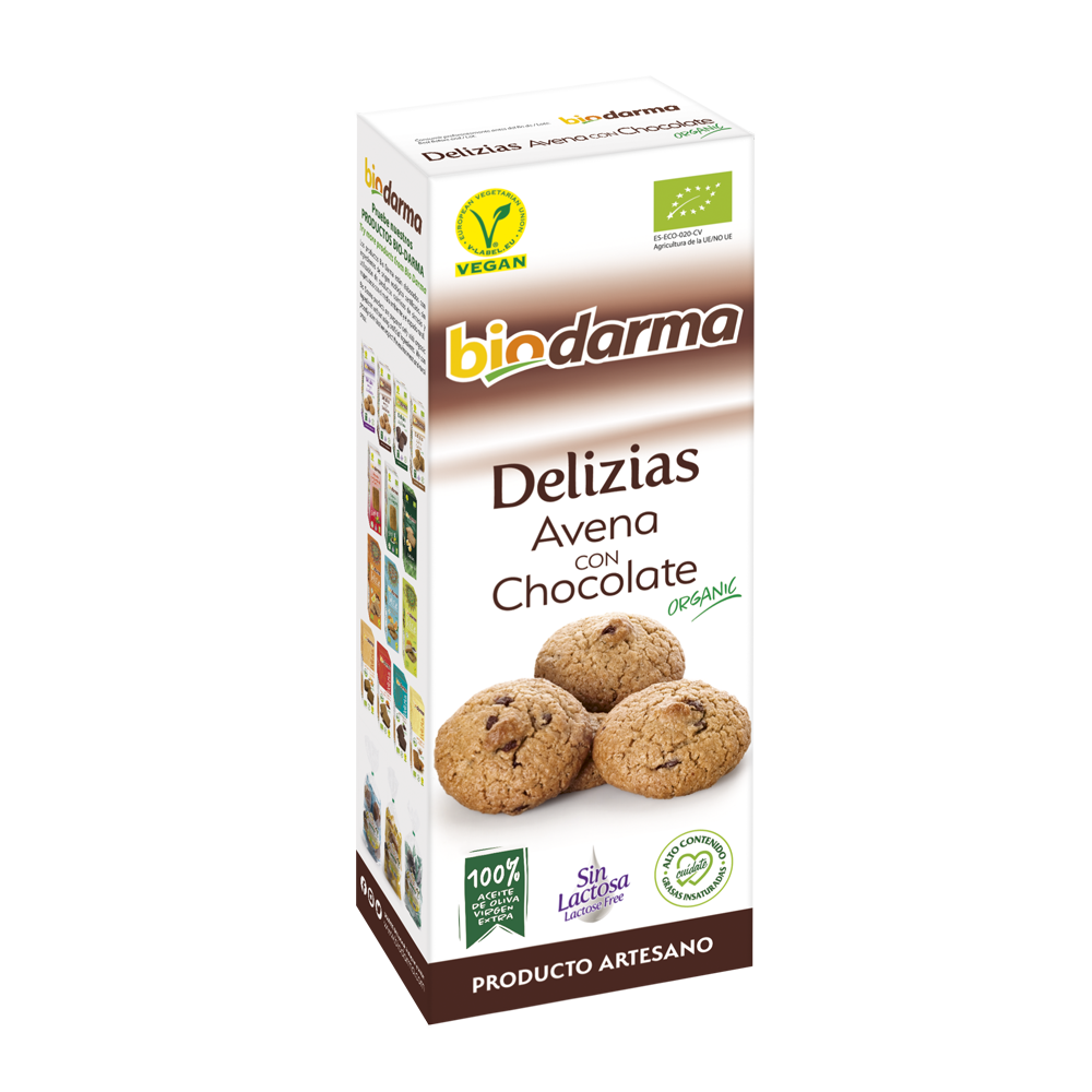 DELIZIAS AVENA CON CHOCOLATE125 GR