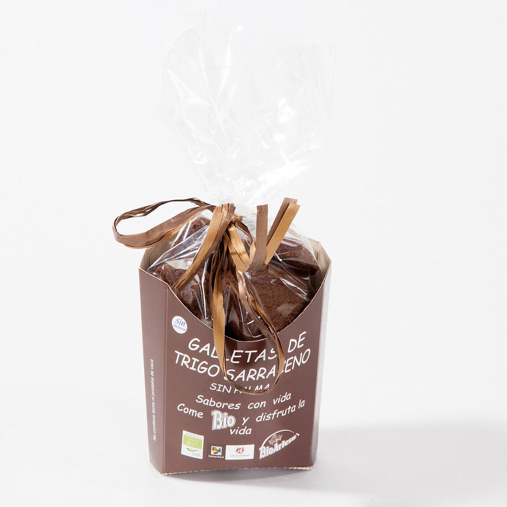 GALLETAS DE TRIGO SARRACENO Y ALGARROBA 150 GR