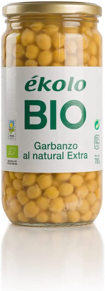 GARBANZO AL NATURAL EXTRA EKOLO BIO 700 GR