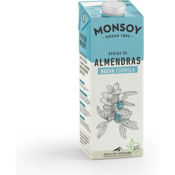 BEBIDA DE ALMENDRA  MONSOY ECO