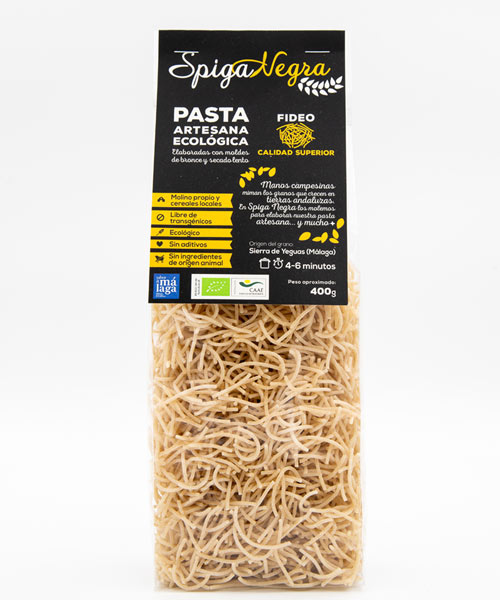 FIDEO SIMPLE 400 GR SPIGA NEGRA ECO