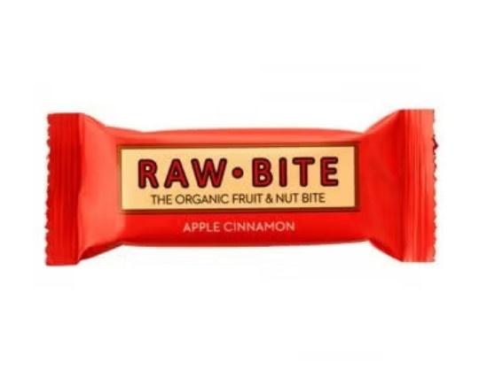SUPER BARRITA MANZANA Y CANELA RAW-BITE 50 GR.BIO