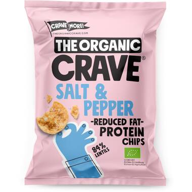 CHIPS PROTEICOS SALT PEPPER. 75 GR. BIO