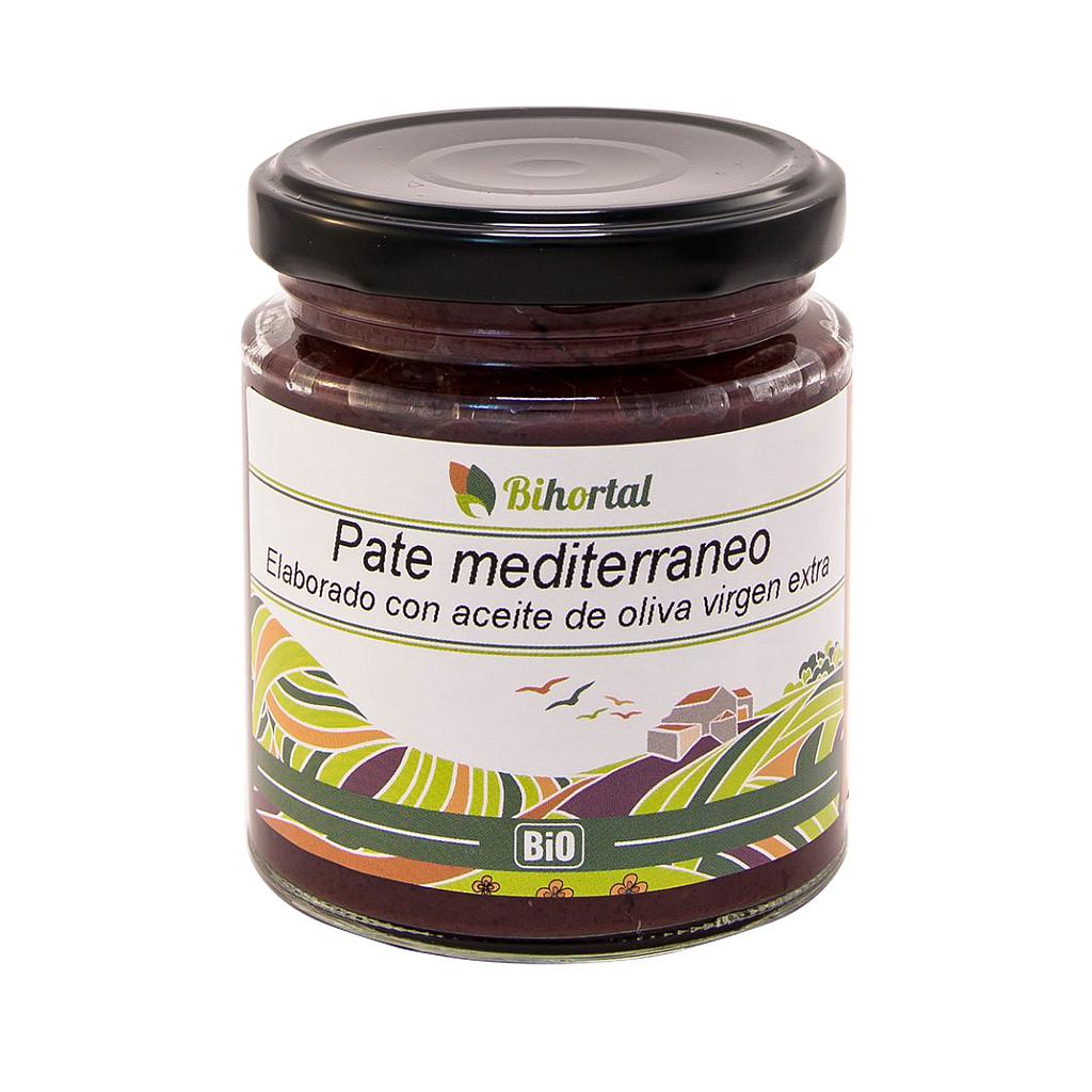 PATE MEDITERRÁNEO 260 gr BIO BIHORTAL