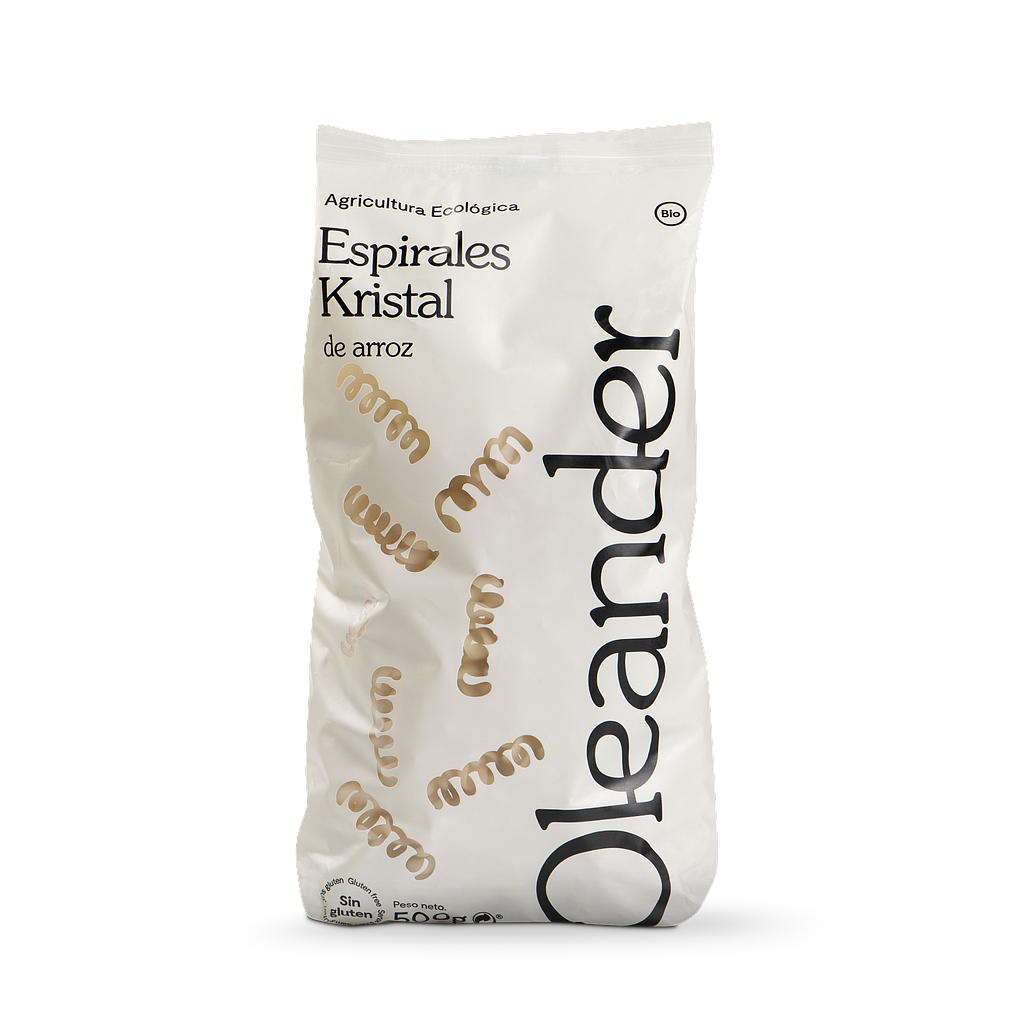 Espirales de arroz 500g.OLEANDER. ECO