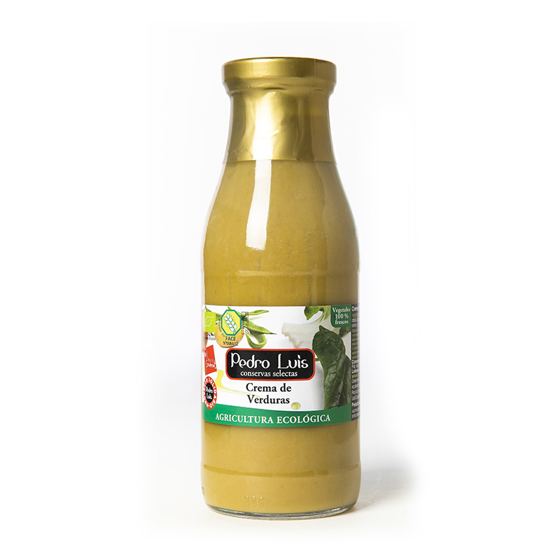 Crema de verdura 500 ml.PEDRO LUIS. ECO
